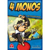 4 MONOS Joc de cartes ( + 8 Años, 2-4 Jugadores) Devir