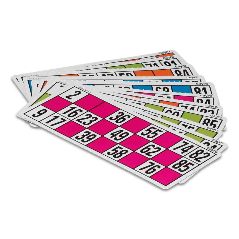 SET RECAMBIO 48 CARTONES BINGO (Loteria)  Cayro C-48XXL