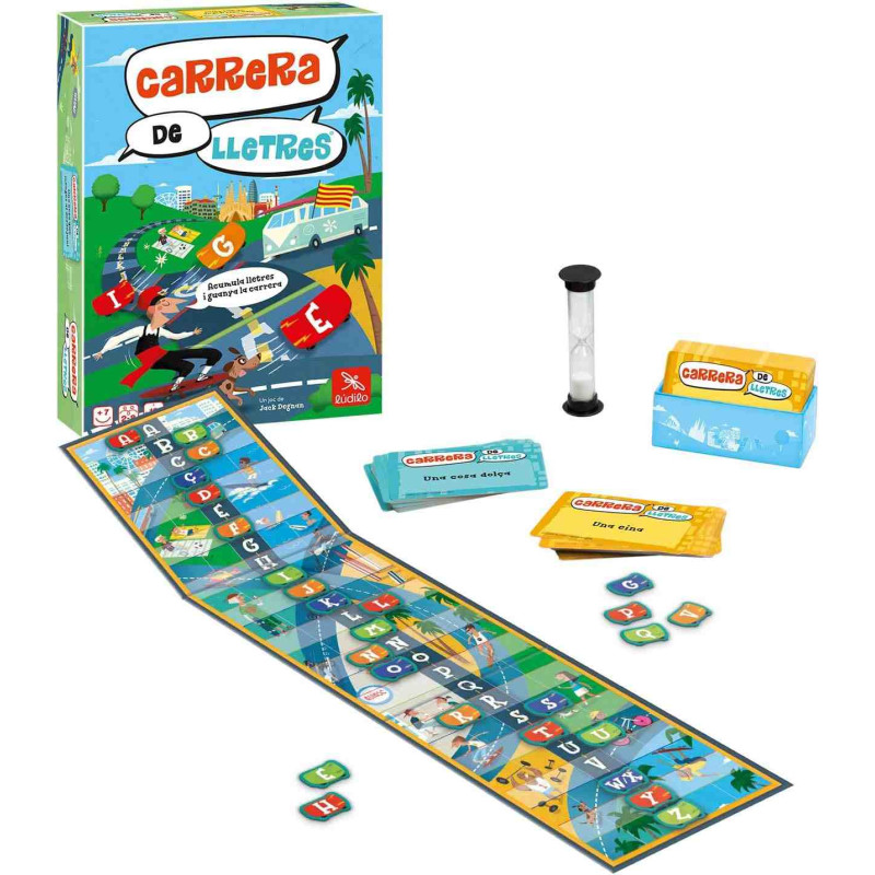 CARRERA DE LLETRES ((+ 7 Anys, 2-8 Jugadors) Ludilo