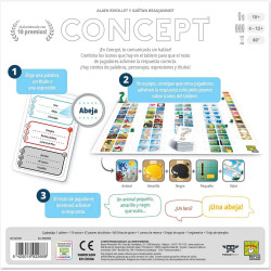 CONCEPT  Joc de taula (+010Anys, 4-12 Jugadors) Asmodee