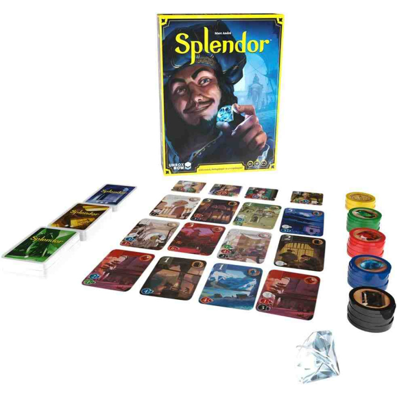 SPLENDOR Juego de mesa (+ 10 Años, 2-4 Jugadores) Asmodee