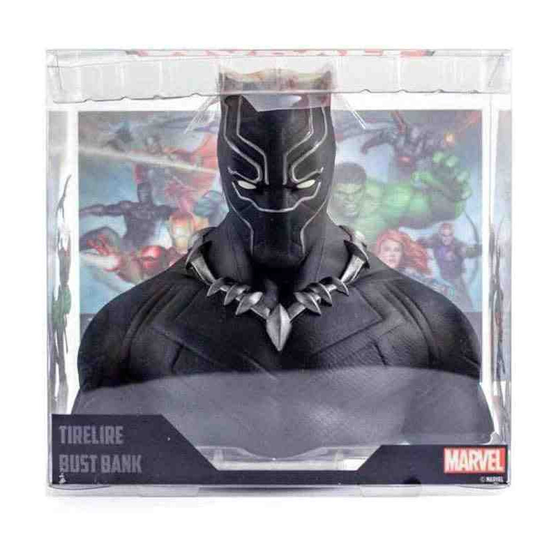GUARDIOLA BLACK PANTHER BUSTO PVC DE LUXE Marvel Semic