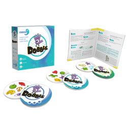 DOBBLE ACCESS+plus Joc de cartes(adaptat per persones amb problemes cognitius)+ 6A. 1-4 jug. Asmodee