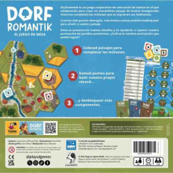 DORFROMANTIK Joc de taula  cooperatiu (+ 10 Anys, 1-6 Jugadors) SDGames