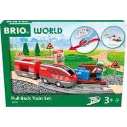 SET TREN AMB RETROFRICCIO-PULL BACK PULL BACK SET (+ 3 Anys)Brio 36102