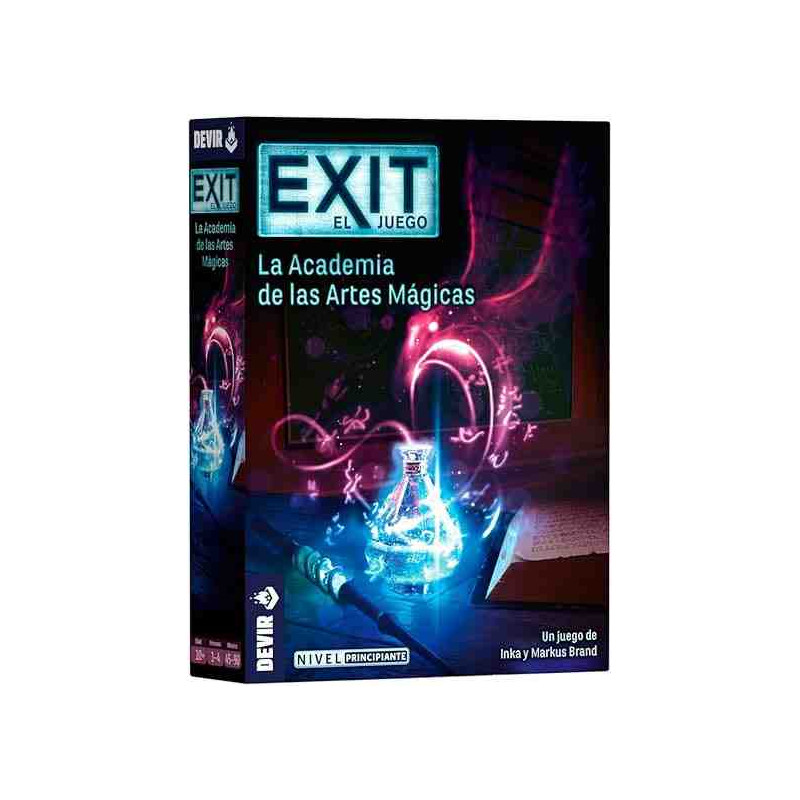 EXIT 29 LA ACADEMIA DE LAS ARTES MAGICAS Escap.Room Nivell Principiante(+ 10A.,2-4 Jug.) Devir