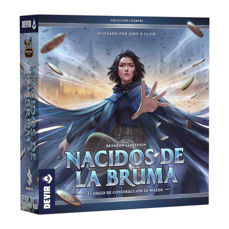 NACIDOS DE LA BRUMA(MISTBORN)Juego de cartas(+ 13 Años, 1-4 Jugadores) Devir