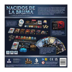 NACIDOS DE LA BRUMA(MISTBORN)Juego de cartas(+ 13 Años, 1-4 Jugadores) Devir