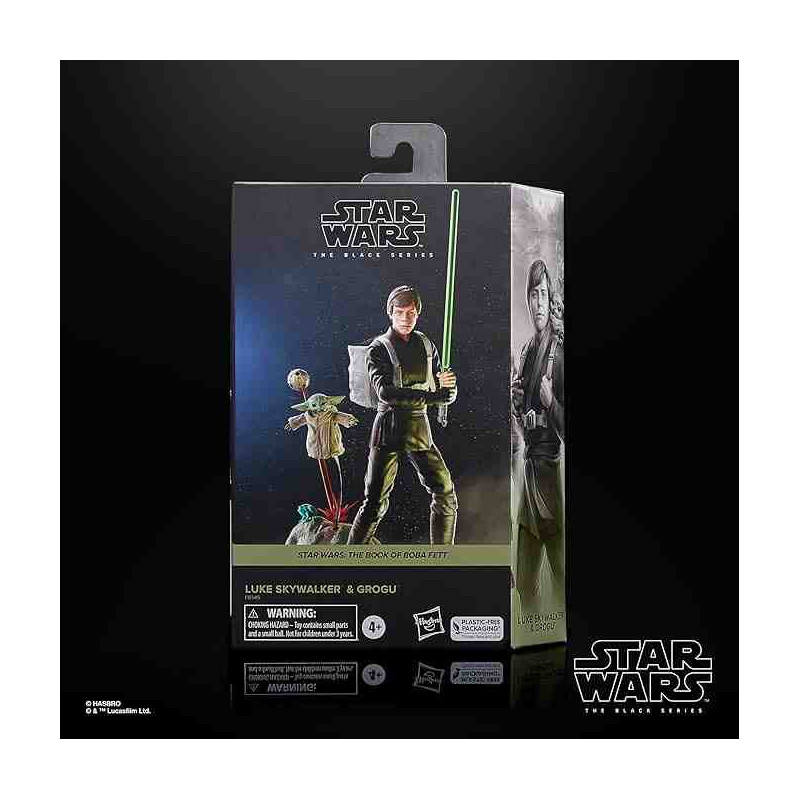 LUKE SKYWALKER & GROGU PACK 2 FIG.15 cm STAR WARS THE BOOK OF BOBA FETT Hasbro