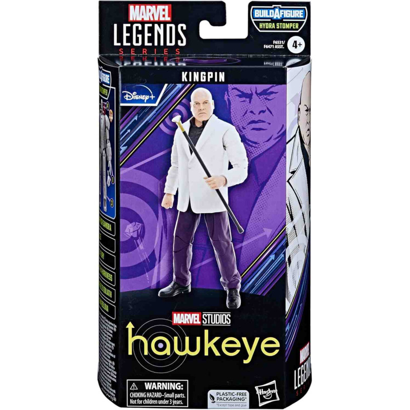 KINGPIN FIG.15 cm.HAWKEYE MARVEL LEGEND SERIES Hasbro