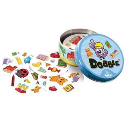 DOBBLE KIDS Juego de cartas ( + 4 Años, 2-8 Jugadores) Asmodee