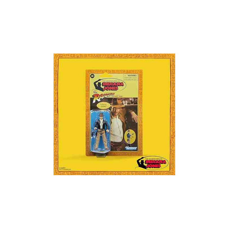 INDIANA JONES FIG 9,5 cm. En busca del arca perdida F6076 Kenner Hasbro