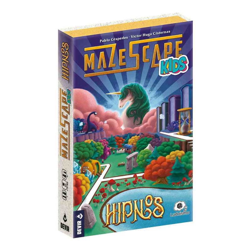 MAZESCAPE-HIPNOS Juego de laberintos Devir