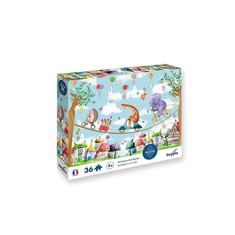 ANIMALS ACROBATICS Puzzle 36 pcs. Sento Sphere