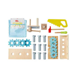 CREATIVE PLAY 3 EN 1- CUINA, BOTIGUETA I TALLER EN FUSTA Haba 2011830001