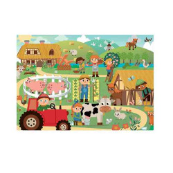 LA GRANJA I LA CIUTAT Puzzle 2x24 pcs. Sento Sphere