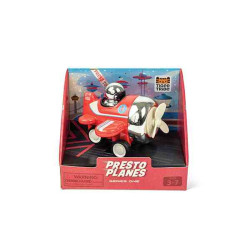 AVION RETRO ROJO Tiger Tibe