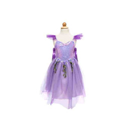 VESTIDO HADA LILA BRILLANTE T. 5-6 A. Great Pretenders