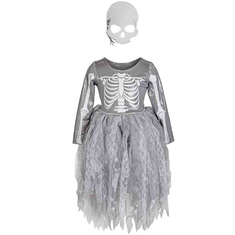 DISFRAZ ESQUELETO 7/8 años Great Pretenders