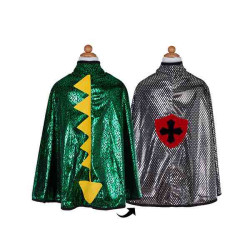 CAPA DRAGON VERDE/CABALLERO 5-6años Great Pretenders