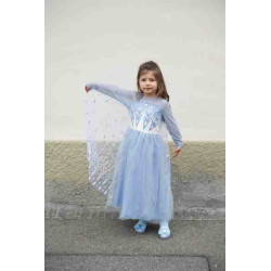 VESTIDO PRINCESA INVIERNO "Erase una vez"Talla 5/6 años Great Pretenders