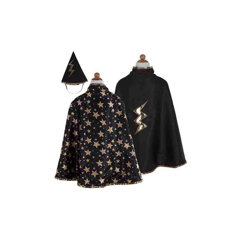 CAPA REVERSIBLE I BARRET MAGO NEGRO T.4/6 anys Great Pretenders