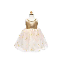 VESTIDO DE FIESTA GOLDEN GLAM T. 5/6 años Great Pretenders