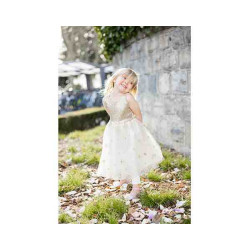 VESTIDO DE FIESTA GOLDEN GLAM T. 7/8 AÑOS Great Pretenders