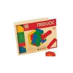 TRIDIJOC en caja de madera Goula