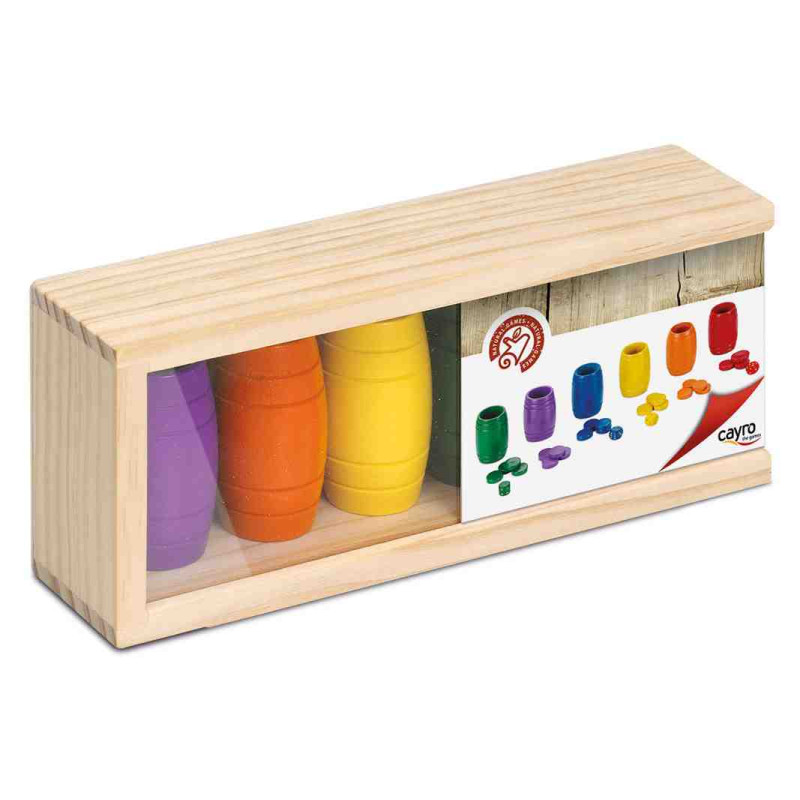  ACCESSORIS PARXIS FUSTA 6 JUGADORS AMB CAIXA FUSTA Cayro