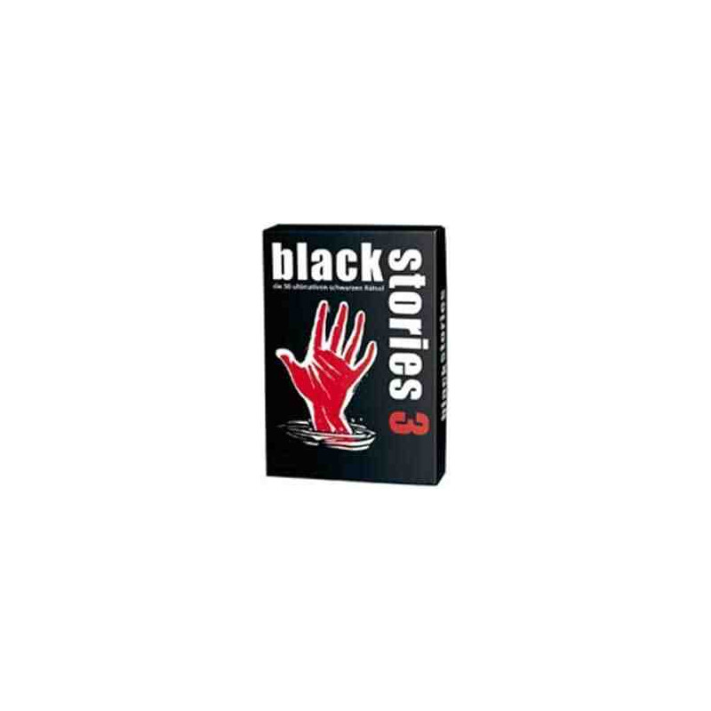 BLACK STORIES 3 Joc de cartes GenXgames