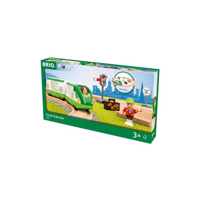 SET FERROCARRIL CIRCULAR(Brio World)