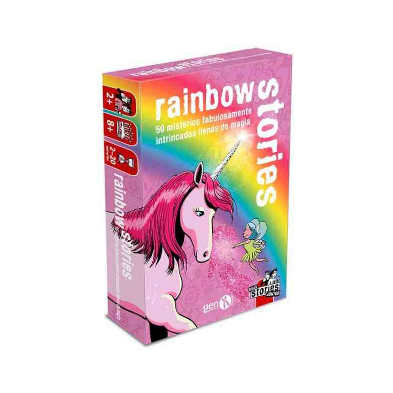 BLACK STORIES:RAINBOW STORIES Joc de cartes  GenXgames