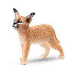 CRIA DE LINCE CARACAL  Schleich  Wild Life Safari 14868