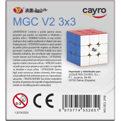 CUB MGC CUBE V2 3X3X3  Magnetic Speed Cube Young Fun Professional