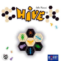 HIVE: LA COLMENA Joc d' estratègia per a 2 jugadors, + 9 anys Huch & Friends NO ACTIU