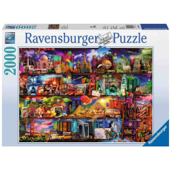 MUNDO DE LOS LIBROS PUZZLE 2000 pcs. Ravensburger