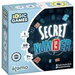 SECRET NUMBER Juego de lógica + 7 Años, 1 Jugador AtomoGames