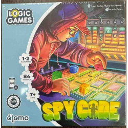 SPY CODE  Juego de logica + 7 Años,1-2 Jugadores AtomoGames