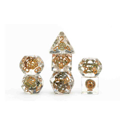 SET 7 DADOS FANROLL GEAR 16 mm.