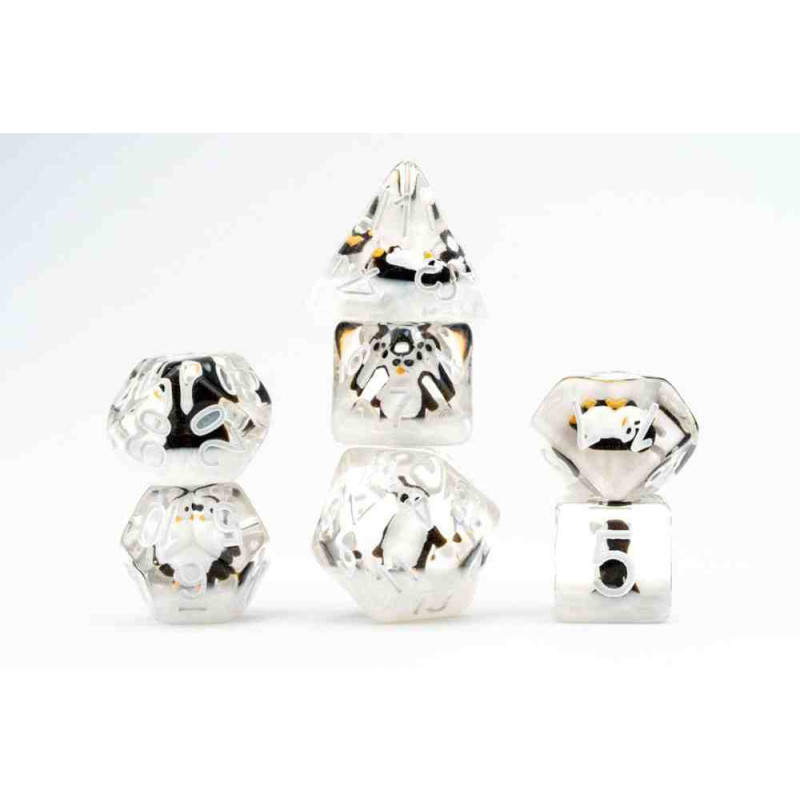 SET 7 DAUS FANROLL PENGUIN 16 mm