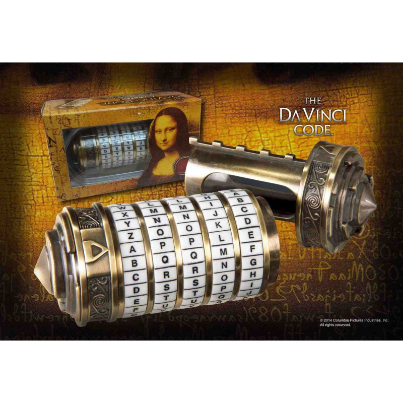 EL CODIGO DA VINCI REPLICA MINI CRYPTEX The Noble Collection