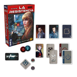 LA RESISTENCIA Juego de cartas familiar de roles ocultos Devir