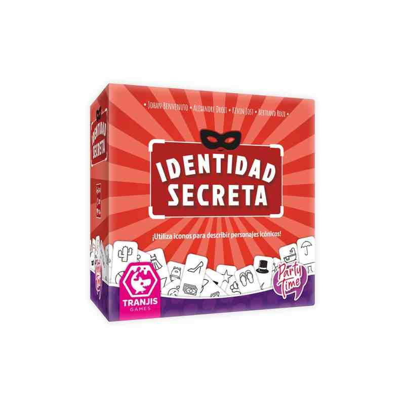 IDENTIDAD SECRETA Joc de deduccio + 10 Anys, 3-8 Jugadors  Tranjis
