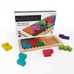 KATAMINO DELUXE Juego de logica + 6 Años, 1 JugadorGigamic
