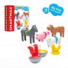 ANIMALES GRANJA ( 1-5 años)SMARTMAX 18 PCS.