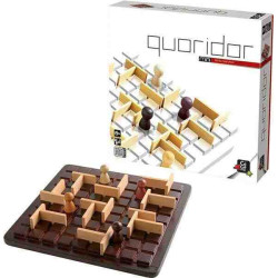 QUORIDOR MINI Juego de mesa + 8 Años, 2-4 Jugadores Gigamic