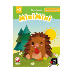 MINIMINI Juego de cartas  + 4 Años, + 2 Jugadores Gifamic
