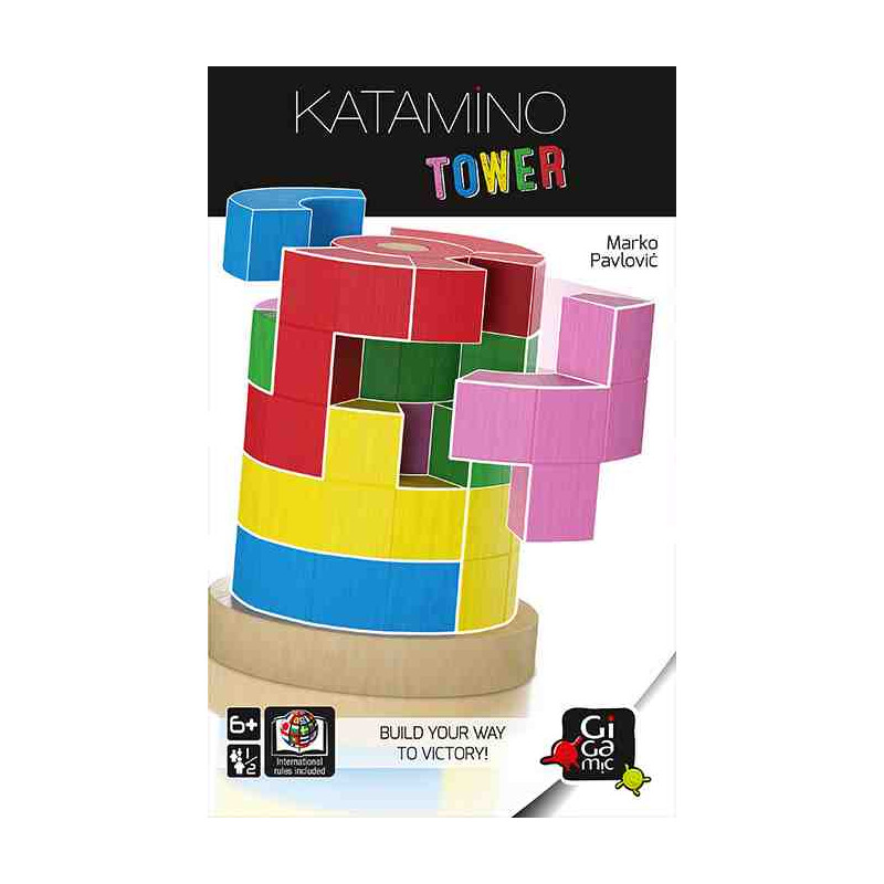 KATAMINO TOWER Joc de lógica + 6 Anys, + 1 Jugador Gigamic