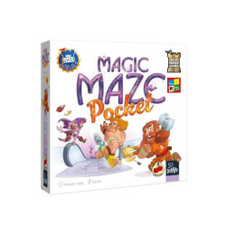MAGIC MAZE Pocket Joc de taula +8 Anys, + 2 Jugadors 2TomatoesGames 
